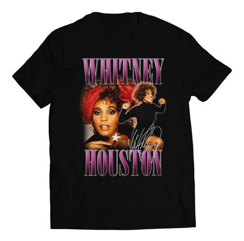 Polera Música - Whitney Houston