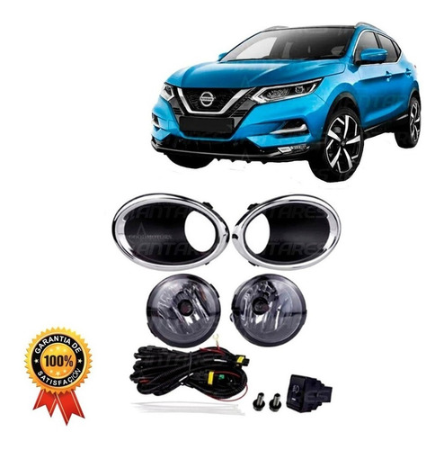 Kit Neblineros Para Nissan Qashqai 2015 2017 