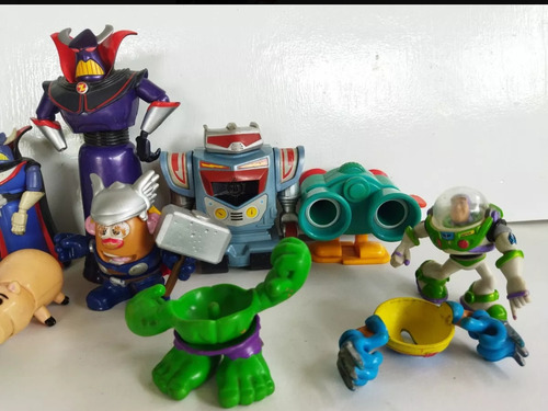Toy Story Spark Zurg Rex Buzz Coleccion Juguete Lote (Usado)
