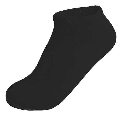 Az. 12 Pares Tin Algodón Blanco/negro Deportivo Unisex Niños