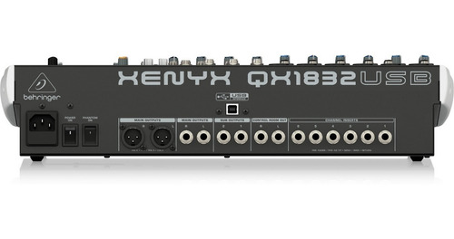 Imagen 2 de 2 de Mezclador Behringer Qx1832usb
