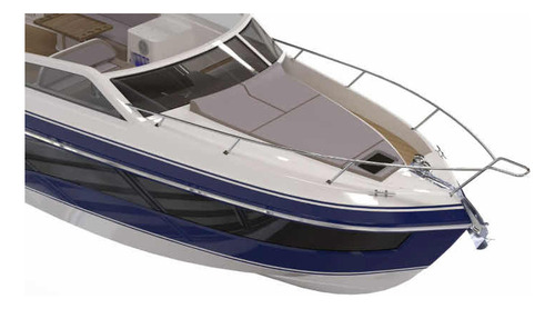 Lancha Real 35 Cabriolet Com 2x Mercury 150hp 4t Nova