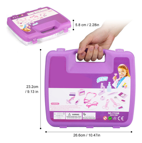 Juguete Con Ruedas Para Niños, Kit De Médico, Equipo De Enfe