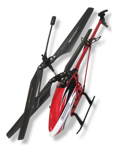 Helicóptero Condor Art Brink con mando a distancia rojo