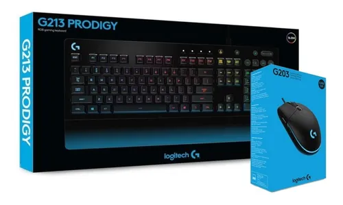 Teclado Gamer completo Logitech G213 Prodigy