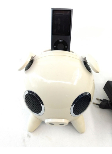 Caixa De Som Amplificada Idog, Iphod Antigo Ou Smartphone