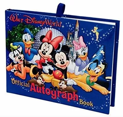 Libro de autógrafos personalizado, Disney Land o Disney World, Mickey o  Minnie -  México