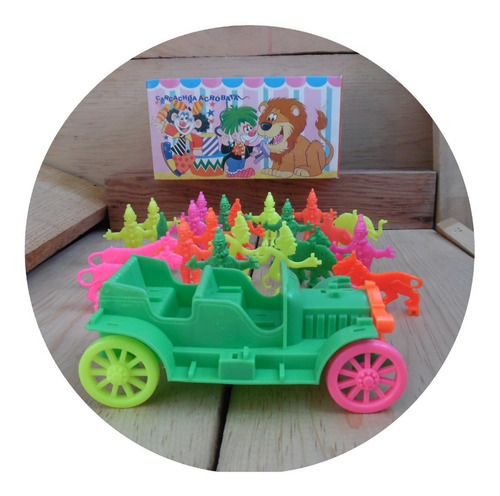 Carro Juguetes Dinámicos Auto Toy Toy Payasos Acrobátas
