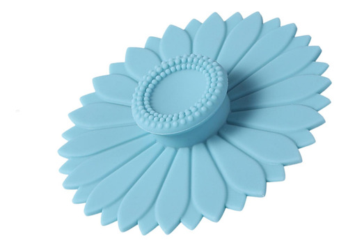 Tampa De Copo De Silicone, Capa De Copo De Bebida, Capa Azul
