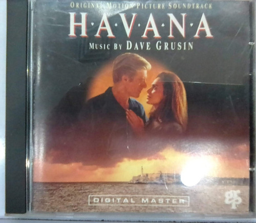 Dave Grusin. Havana Soundtrack. Cd Original Usado. Qqa.
