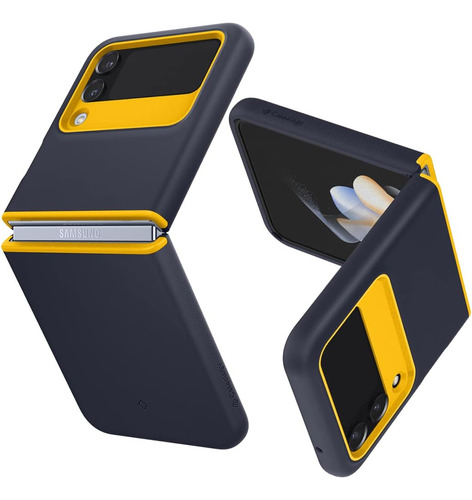 Funda Caseology Para Galaxy Z Flip 4 Blueberry