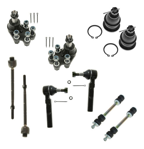 Kit 10 Pz Rotula Terminal Silverado 4x2 1999 2000 01 02 A 06