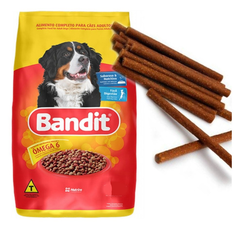 Bandit Adulto 25 Kg Con Deliciosos Snacks