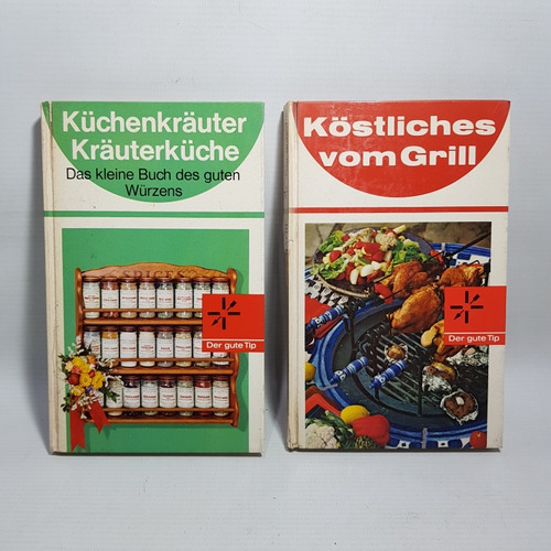 Antiguos Libros Alemania Especias Y Platos Lote 2 Mag 60518