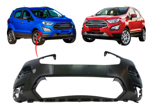 Parachoque Dianteiro Ecosport Freestyle 2018 2019 2020 2021