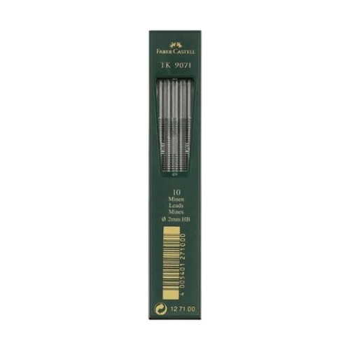 Minas Original Faber-castell 2mm Hb Pack X10 Germany