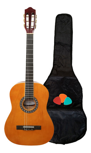 Guitarra Clasica Con Funda Excelente Caldidad Sonora + Acces