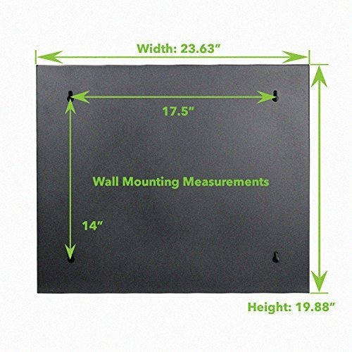Soporte De Pared Navepoint Swing Gate De 9u Para Eia De 19''