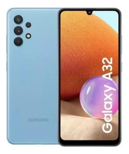Celular Samsung Galaxy A32 128gb + 4gb Ram Nfc Liberado Azul (Reacondicionado)