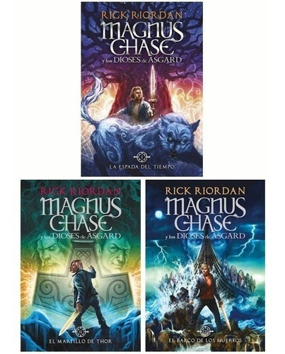 Trilogía Magnus Chase (3 Libros) - Rick Riordan