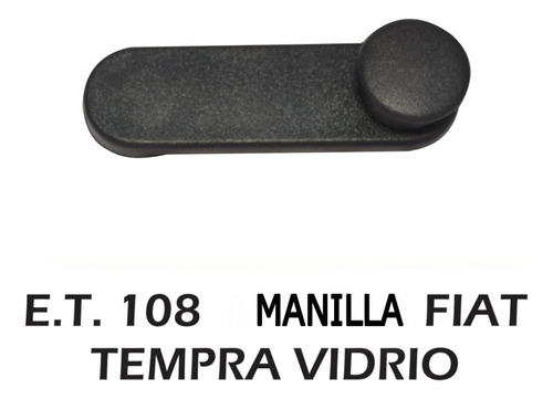 Manilla De Subir Vidrio, Fiat Uno-tempra.