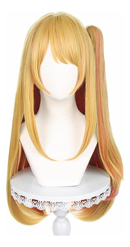 Peluca Rubia Anime Hoshino Ruby Oshi No Ko Cosplay