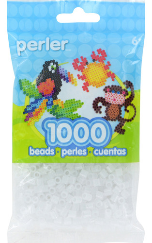 Perler Beads Color Transparente Clear Bolsa Con 1000