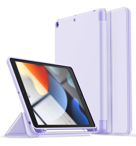 Funda Para iPad 9ª 8ª 7ª Generación iPad 10.2 Violeta