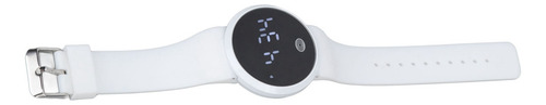Reloj Digital Led Con Pantalla Táctil Ajustable, Impermeable