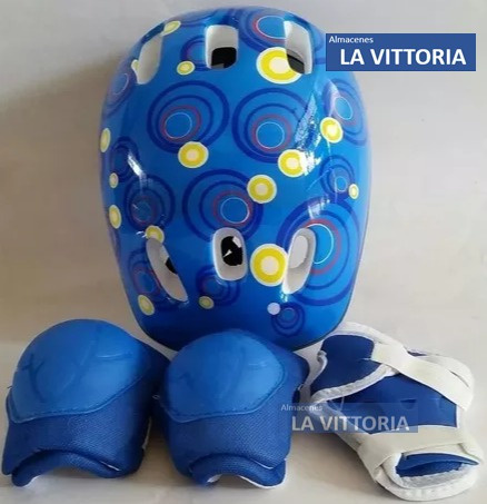 Imagen 2 de 4 de Protecciones Regulable Casco Para Niños Patinaje