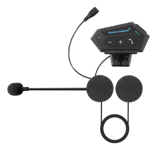 Auriculares Bluetooth 5.0 Para Casco Con Micrófono