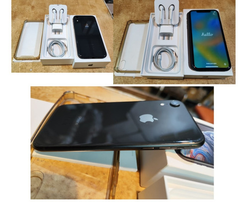 Apple iPhone XR 64 Gb - Negro Auriculares Funda 88% Bateria