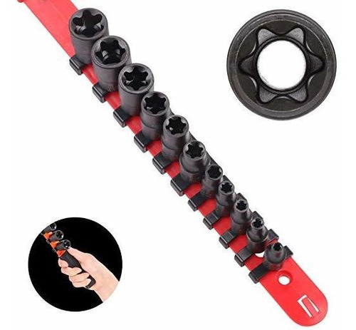 Sedy 11 Pc Mujer E Torx Juego De Dados De La Estrella / Ferr