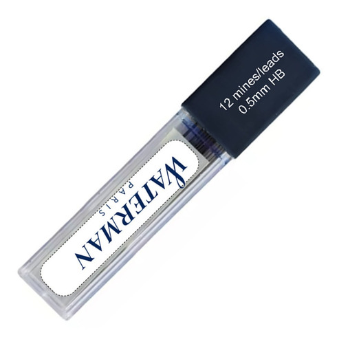 Minas Waterman 0.5 Hb 5 Tubos Con 12 Minas Grafito