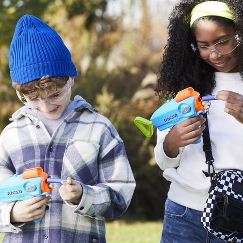 Dart Blaster Nerf Elite Junior Racer Con 4 Dardos Durante Má