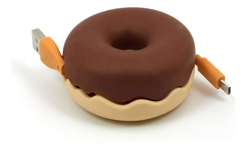 Realfun Donuts Forma Usb Cable Manager, Funda De Silico...