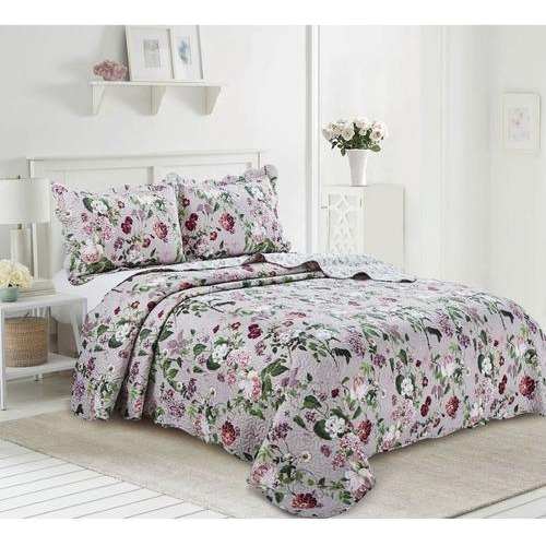 Colcha King Camesa Evolution Patchwork 260x280cm Pigale