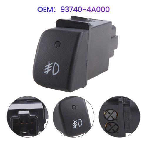 Luz Antiniebla Delantera De Coche 937404a000 Para Starex H1