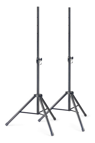 Imagen 3 de 10 de Par De Soportes Tripode Para Bafles Con Funda Stagg Spsq10