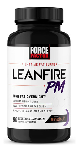 Force Factor Leanfire Pm Quemador 60 Capsulas Sfn