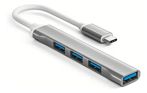 Adaptador Otg Tipo C De Múltiples Puertos A Usb 3.0 Y 2.0