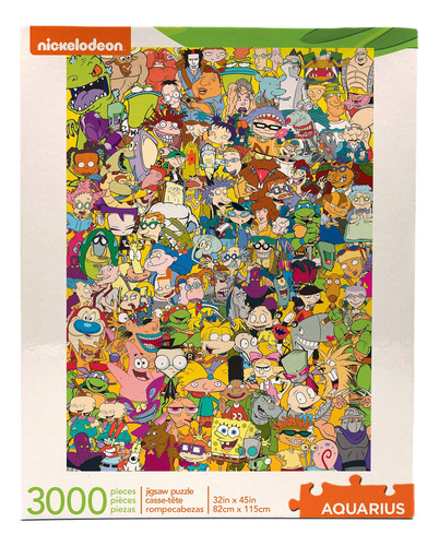 Puzzle Aquarius Nickelodeon 90s 3000 Piezas