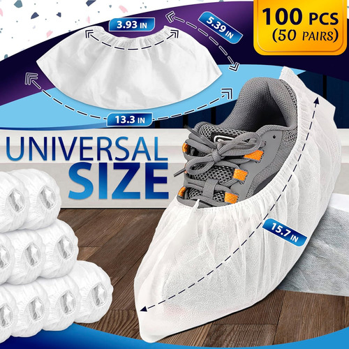 100pcs Protector De Zapato Cubre Zapato Desechable Para ...