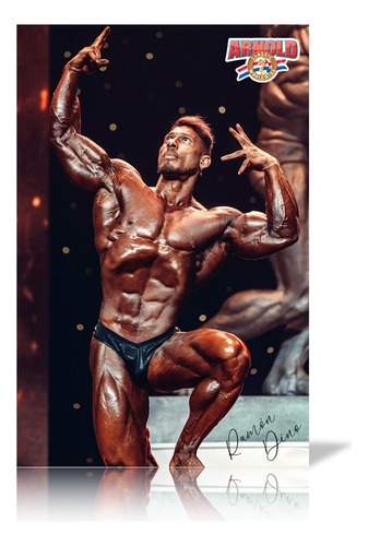 Poster Ramon Dino Culturismo Gym Alta Resolucion Brillante