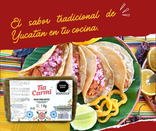 Recado Para Bistec Pasta Para Bistec Barra 2kg Tia Carmi