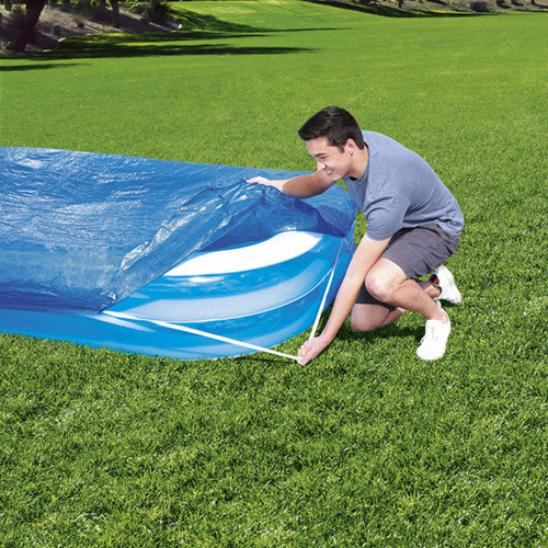 Cubierta De Piscina Inflable Para Remar Al Aire Libre En El