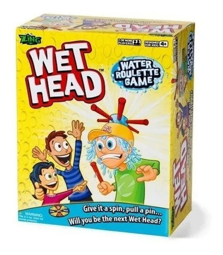 Juego Wet Head - Cara Torta - Tortazo Infantil Para Niños 