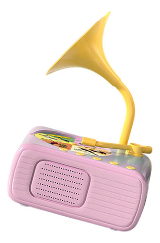 Gramófono Infantil, Fonógrafo Educativo Para Niños Rosa