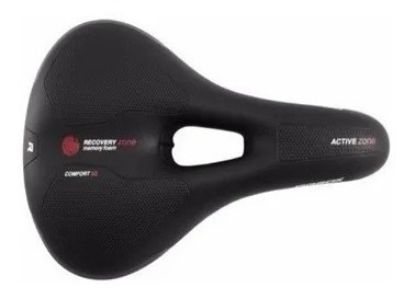 Selim Vazado Arbok Active Super Soft Confort 90 Bike Preto
