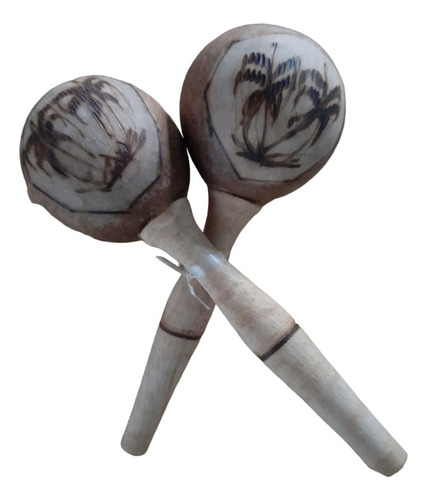 Maracas Chicas Traídas De Cuba De 16cm. 5000$